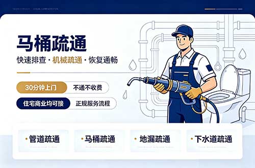 芜湖马桶疏通