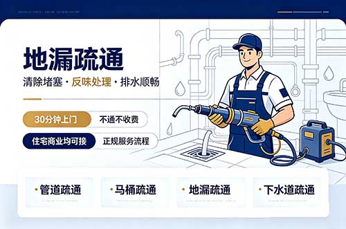 芜湖地漏疏通