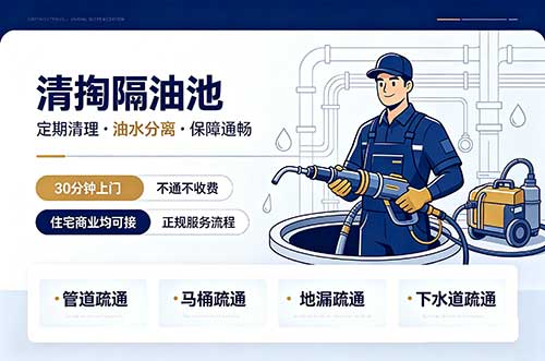 芜湖清掏隔油池